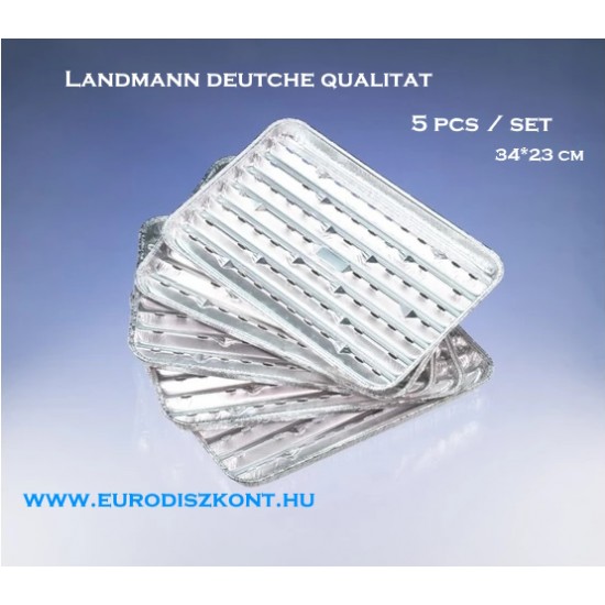 Aluminium grilltálca Landmann 5 db/szett