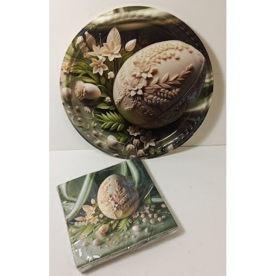 Húsvéti tálca ajándék szalvétával H2 Húsvéti tálca ajándék szalvétával H2