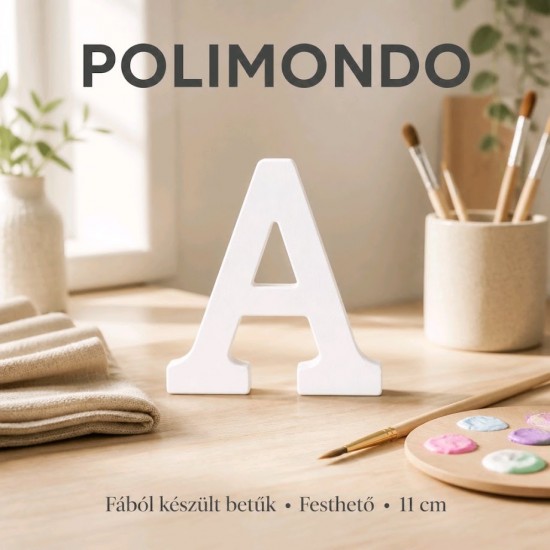 Fa betűk 11 cm 26 féle