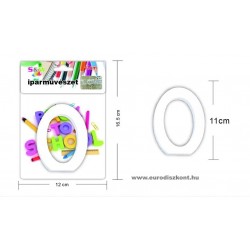 Fából készült számok 11 cm 10 féle Fából készült számok 11 cm 10 féle