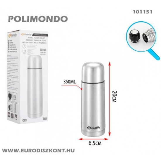 Termosz metal Family 350 ml Termosz metal Family 350 ml