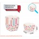 Papír sütisdoboz Cupcake (minitorta) 3 féle 12/szett Papír sütisdoboz Cupcake (minitorta) 3 féle 12/szett