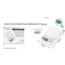 Digitális konyhai mérleg White ZJ1