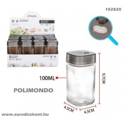 Sószóró fém-üveg Family Qadrat 102820 Sószóró fém-üveg Family Qadrat 102820
