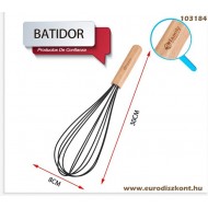 Habverő Family - fanyelű habverő - 30 cm