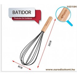 Habverő Family - fanyelű habverő - 30 cm