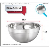 Nemesacél tál 26 cm Nemesacél tál 26 cm