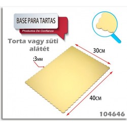 Papír-Karton tortaalátét-süteményalátét 40*30 cm Papír-Karton tortaalátét-süteményalátét 40*30 cm