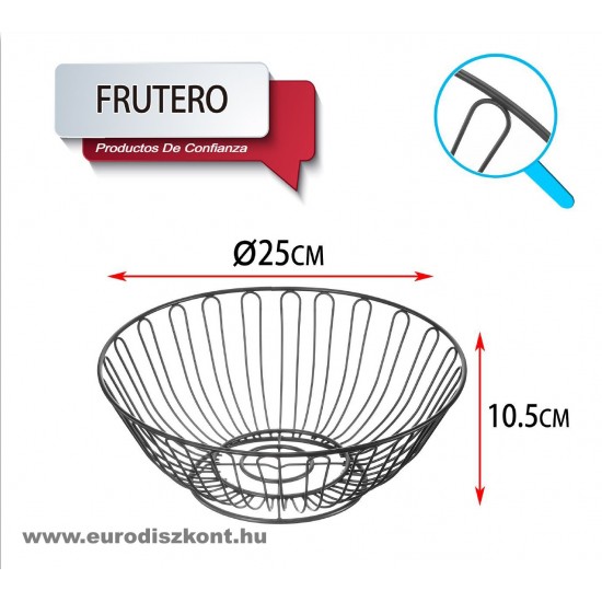 Gyümölcskosár 25 cm