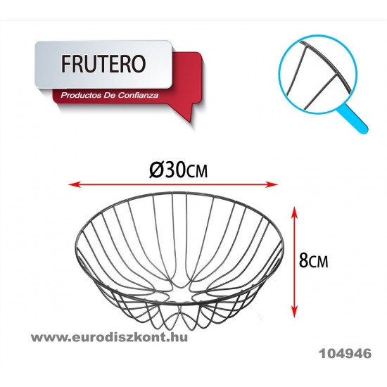 Gyümölcskosár 30 cm