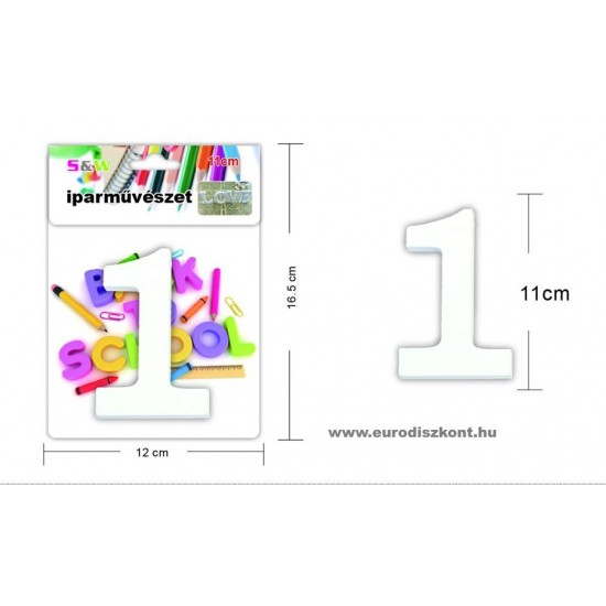 Fából készült számok 11 cm 10 féle Fából készült számok 11 cm 10 féle