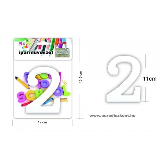 Fából készült számok 11 cm 10 féle Fából készült számok 11 cm 10 féle
