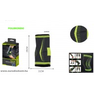 Kompressziós bokarögzítő sportoláshoz és bokafájdalmak ellen – zöld-fekete Kompressziós bokarögzítő sportoláshoz és bokafájdalmak ellen – zöld-fekete