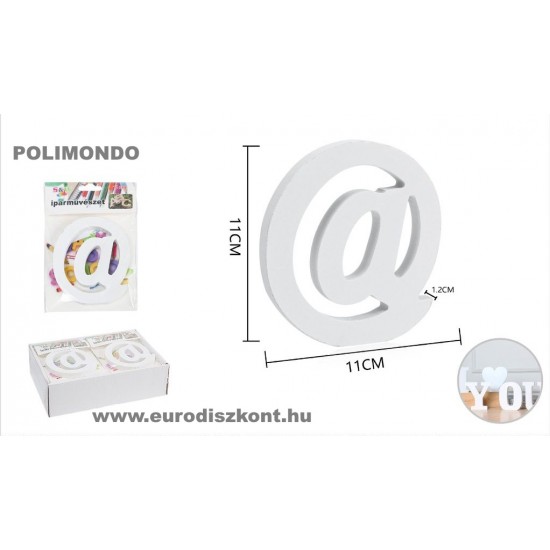 Fából készült "kukac" jel 11 cm Fából készült "kukac" jel 11 cm