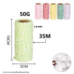 Fonott zsinór 1,5*35 m 50g