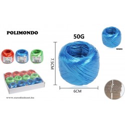 Kötöző PP zsinór hasított 50g 