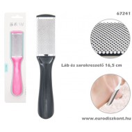 Sarok és lábápoló nemesacél reszelő  Braubach 16,5