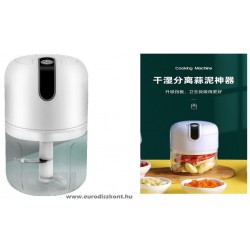 Fokhagyma aprító gép