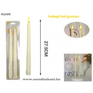 Led gyertya szett*2 
