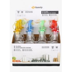 Étolaj, fűszer adagoló ( napraforgó, oliva) palack kiöntővel  POLIMONDO