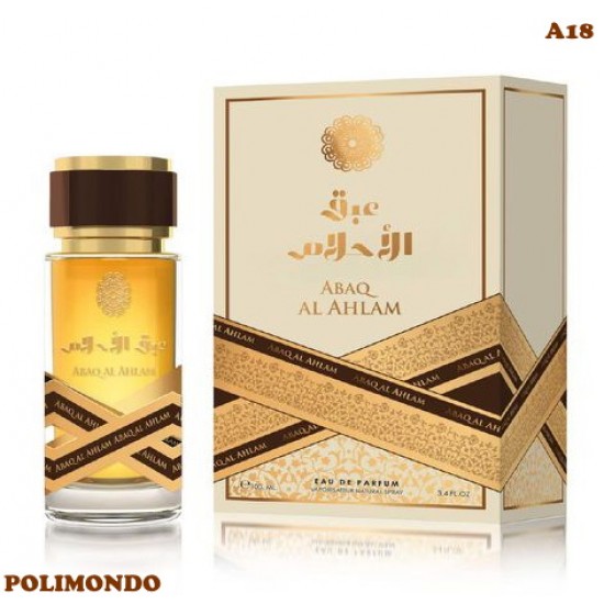 A18 Abaq Al Ahlam férfi parfüm 100 ml