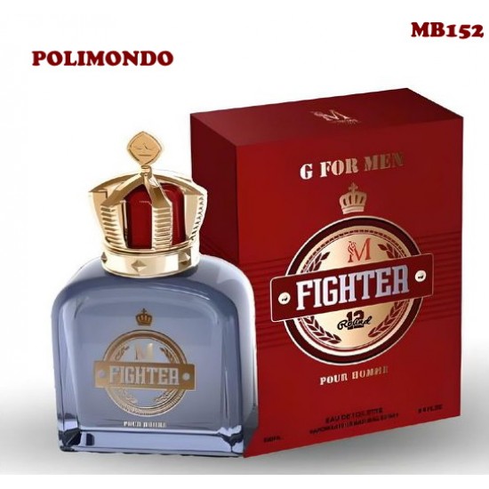 MB152 G for Men Fighter EDT vaporisateur 100 ml Montage