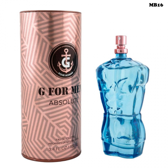 MB16 G for man ABSOLUTE vaporisateur 100 ml Montage MB16 G for man ABSOLUTE vaporisateur 100 ml Montage