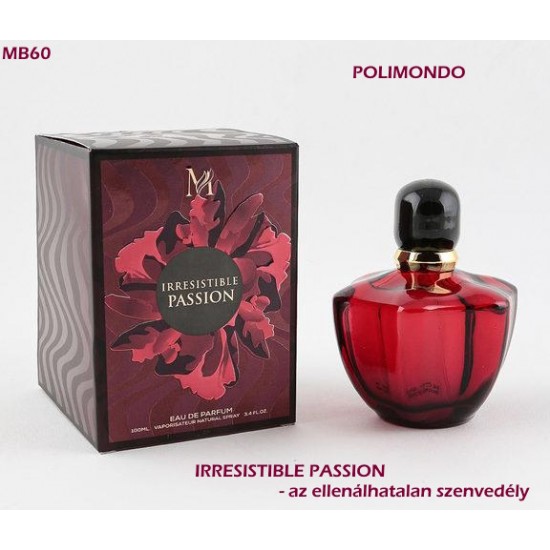 MB60 IRRESISTIBLE PASSION pour femme MONTAGE 100 ml MB60 IRRESISTIBLE PASSION pour femme MONTAGE 100 ml