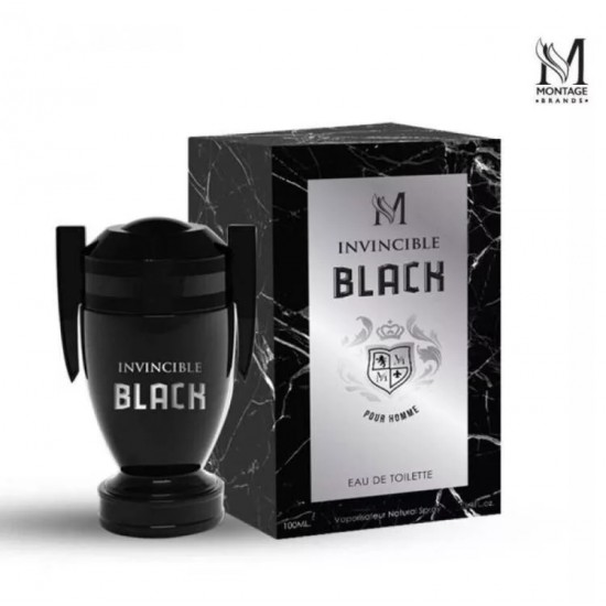 MB78 MONTAGE INVINCIBLE BLACK POUR HOMME EDT FFI.100ML