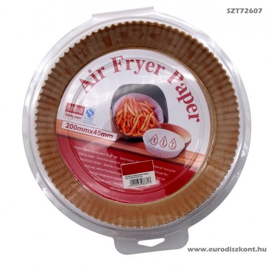 Air fryer sütőpapír 20 cm 50 db Air fryer sütőpapír 20 cm 50 db