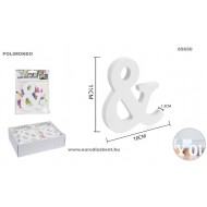 Fából készült  &  jel 11 cm