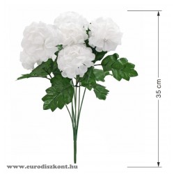 Krizantém csokor fehér 35 cm