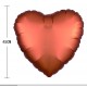 Metál fólia lufi Heart Metál fólia lufi Heart