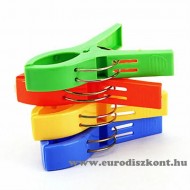Óriás műanyagcsipesz szett*4 Óriás műanyagcsipesz szett*4