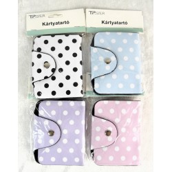 Igazolvány- és kártyatartó 20 lapos