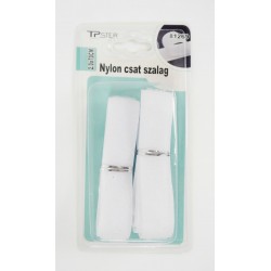 Tépőzár 2*70cm fehér