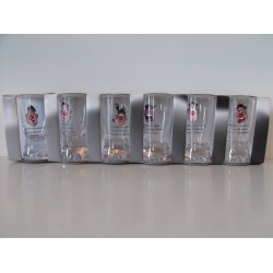 Pálinkás pohár szett*6 - Részeg pofa és vicces feliratok